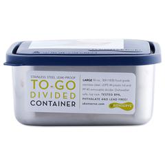 U Konserve To-Go Divided Food Container (1.4.7 L, Blue, Large)
