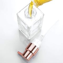 InterDesign Casilla Glass Foaming Pump (Rose Gold)