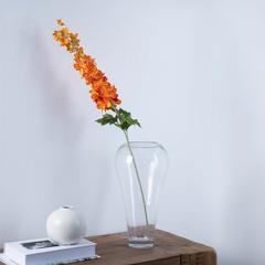 Delphinium Single Stem Flower (88 cm, Orange)