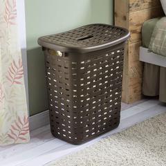 Sterilite Weave Hamper (51 x 36 x 75 cm, Brown)