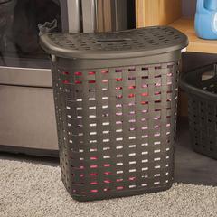 Sterilite Weave Hamper (51 x 36 x 75 cm, Brown)