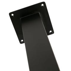 Hettich Table Leg Arba (60 x 700 mm, Black)