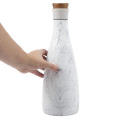 Manna Carafe Bottle (12 x 35 cm, 1.5 L, White)