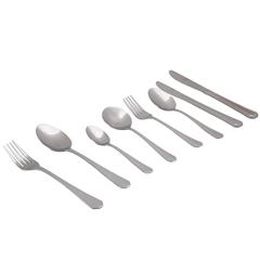 Sabichi Knightsbridge Cutlery Set (Set of 44, Silver)