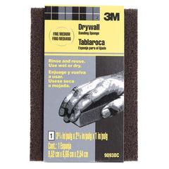 3M Drywall Sanding Sponge, Fine/Medium Grit (9.52, 6.66 x 2.54 cm)