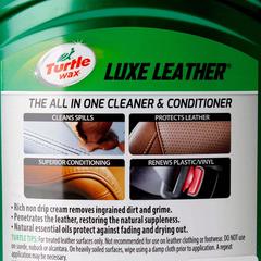 Turtle Wax Quick & Easy Luxe Leather Cleaner & Conditioner (500 ml)