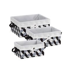 Honey-Can-Do Twisted Tote Set (Pack of 3)