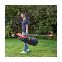 Black+Decker Corded Lawn Mower W/Bike Handle (1400 W)