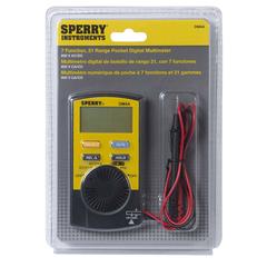 Sperry Digital 6 to 18 Range Multimeter (2.4 x 22 x 17 cm)