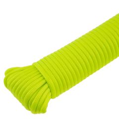 SecureLine 550 Nylon Paracord (15.2 m x 3.9 mm, Neon Green, Sold Per Piece)