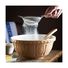 Mason Cash Cane Mixing Bowl (24.5 x 11 cm, Brown)