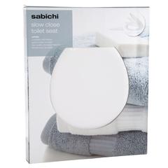 Sabichi Slow Close Toilet Seat (45.5 cm)
