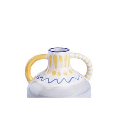 Anthro Ceramic Vase (13.5 x 12.5 x 15 cm, Pastel)