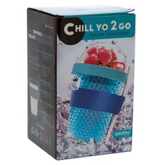 Asobu Chill Yo 2 Go Food Container (384 ml, Blue)