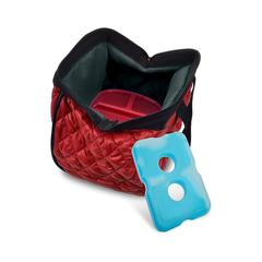 Smart Planet Portion Perfect 4-Piece Puffer Bag Set (Red)