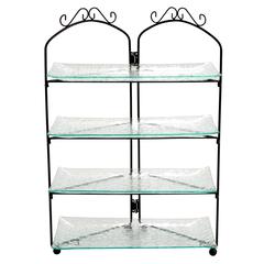 Homeworks 4-Tier Serving Tray with Iron Stand (40 cm)