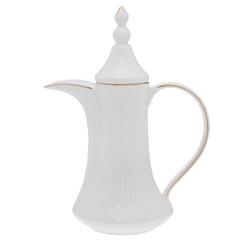 Homeworks Teapot With Warmer (Set of 2, White)