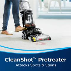 Bissell Upright Carpet Washer ProHeat 2x Revolution Cleanshot Deep Cleaner, 2066E (3.7 L)