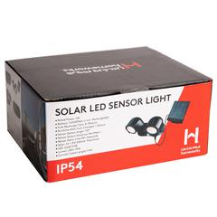 مجموعة إضاءة شمسية LED مع مستشعر PIRSensor IP44 COB3W هوم وركس