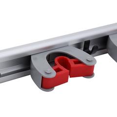 Royalford Mop & Broom Holder W/4 Holes & 5 Hooks, RF10672