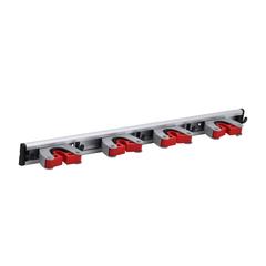 Royalford Mop & Broom Holder W/4 Holes & 5 Hooks, RF10672