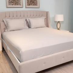 Pan Emirates Ritzy Cotton Sateen 300 Thread Count Fitted Sheet (210 x 180 x 30 cm)