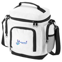 Anemoss Polyester Linen Thermal Lunch Bag (25.4 x 12.7 x 17.78 cm)