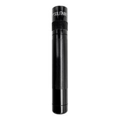 Maglite Solitaire 1-Cell AAA Incandescent Flashlight, K3A016 (Black, 2 Lumen)
