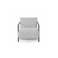 Pan Emirates Feller Fabric & Wood Accent Chair (73 x 95 x 80 cm)