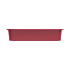 Cosmoplast Multipurpose Universal Medium Tray (Dark Red, 34 x 27 x 6 cm)