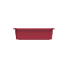 Cosmoplast Multipurpose Universal Medium Tray (Dark Red, 34 x 27 x 6 cm)