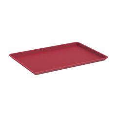 Cosmoplast Small Serving Tray (Dark Red, 41 x 30 x 2 cm)