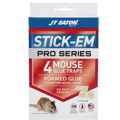 JT Eaton Stick-Em Pro Series Mouse Glue Traps (Pack of 4)