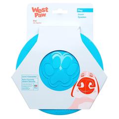 West Paw Zisc Dog Chew Toy Disc (Blue, Large)