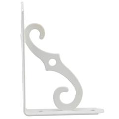 ACE Ornamental Shelf Bracket (13 cm, White)