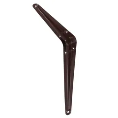 ACE Steel Shelf Bracket (15 x 20 cm, Brown)