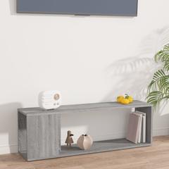 vidaXL Engineered Wood TV Cabinet (100 x 24 x 32 cm, Gray Sonoma)