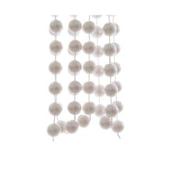 Homesmiths Plastic Bead Garland (XXL, Winter White)