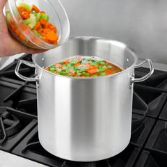 Chefset Stainless Steel Stock Pot W/Lid (35 cm)