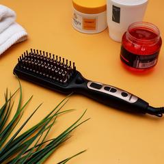 Geepas Hair Straightener Brush, GHBS86037 (45 W)