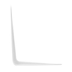 Ace Shelf Bracket (25.4 x 30.5 cm, White)