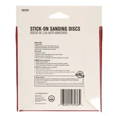 ACE 100 Grit Stick On Sanding Disc Pack (127 mm, 15 Pc.)