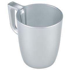 Luminarc Flashy Breakfast Mug (7.5 x 9 cm, 250 ml, Silver)
