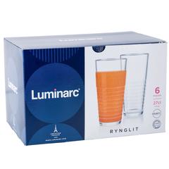 Luminarc Rynglit Highball Tumbler (7 x 13 cm, 270 ml, Set of 6)