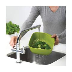 Joseph Joseph Square Colander (21 cm, Green)