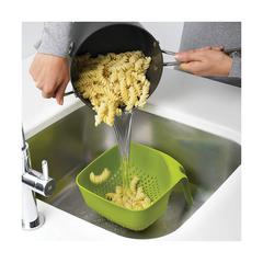 Joseph Joseph Square Colander (21 cm, Green)