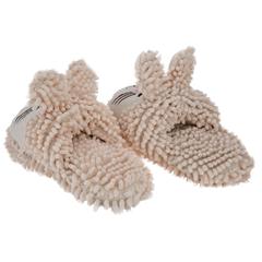 Aroma Home Fun For Feet Fuzzy Slippers (White Rabbit)