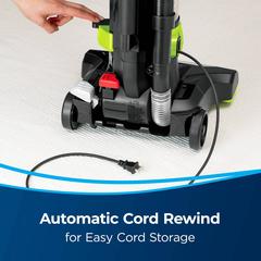 BISSELL Upright Vacuum Cleaner PowerForce Helix Turbo Rewind Rotated Brush Cleaner, 2261E (1000 W)