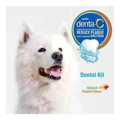 Nylabone Advanced Oral Care Natural Dog Dental Kit (74 ml)