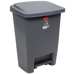 Rubbermaid Step-On Wastebasket (31.2 L, Gray)